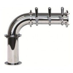 Linx L7 tower 3 faucet polished SS (faucets and handles sold separately)
