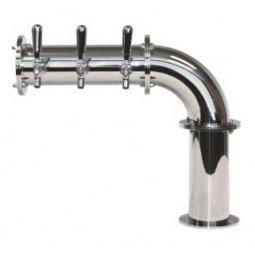 Linx R7 tower 2 faucet polished SS (faucets and handles sold separately)