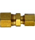 Brass 3/8 x 1/4 compression reducing union