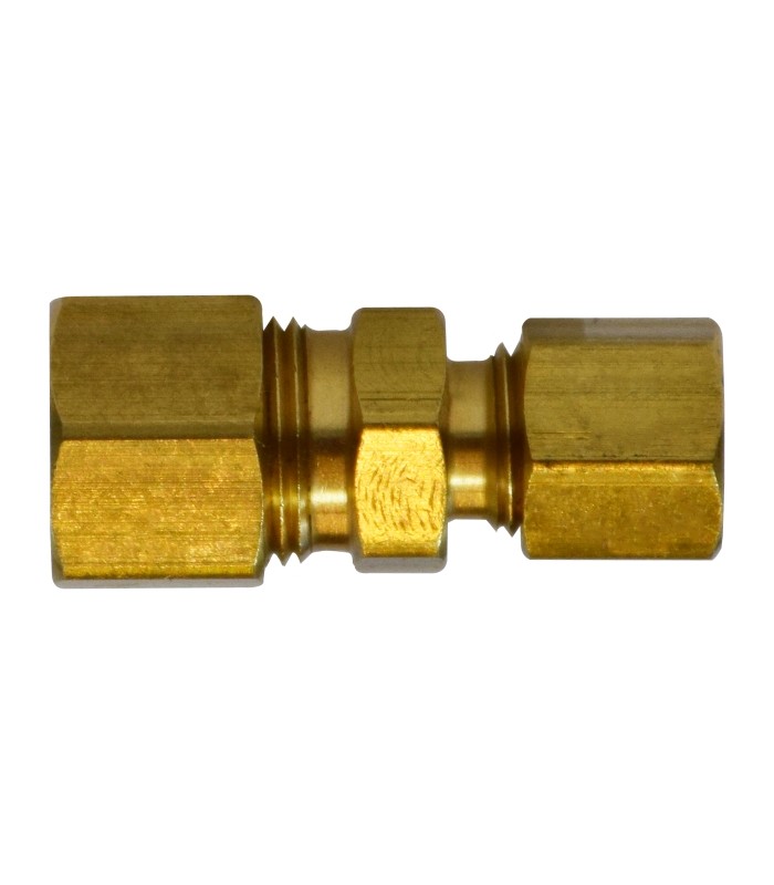 OD Brass Compression Reducing Union 458542 Do it 3/8 In OD x 1/4 In 