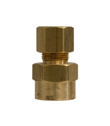 Brass adapter 3/8 compression x 1/4 FPT