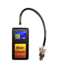 Beer gas analyzer with adapter