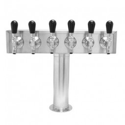 T box tower 6 faucet SS air cooled