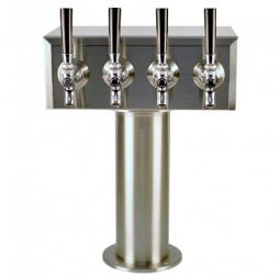 T box tower 4 faucets SS air cooled