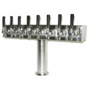 T box tower stainless finish 8 faucets glycol