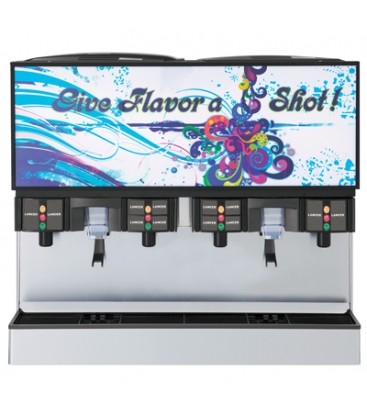 Flavor Select Dispenser, 30", LFCV, 16 brands, 12 bonus flavors