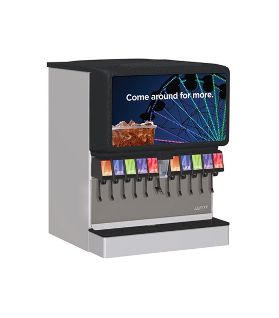 IBD30CB 4500 cold carb post-mix ice drink dispenser, 10 LPV self