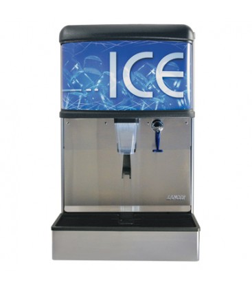 ID 4400 nugget ice only dispenser with T&S water valve 22"