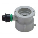 "S" system plastic cap for plastic cleaning bottle
