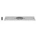 Surface mount drip tray with rinser 24" x 7"