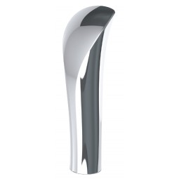 European chrome plastic 4" tap handle