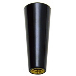 Plastic tap handle 2-3/4" black