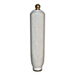 Ceramic tap handle rectangular white