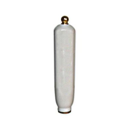 Ceramic tap handle rectangular white