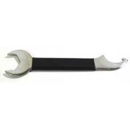 Spanner wrench with black grip