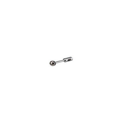 Faucet shaft assembly, chrome plated brass