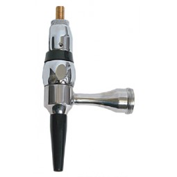 Euro Stout faucet polished 304SS for beer or coffee US threads