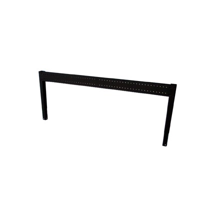 Riser/spacer for 28" wide flat rack with wall mount bracket, adds 8-1/2" height (44249)