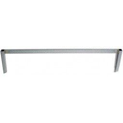 Riser/spacer for 41" wide flat rack with wall mount bracket, adds 8-1/2" height (44244)