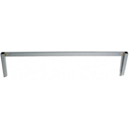 Riser/spacer for 41" wide flat rack with wall mount bracket, adds 8-1/2" height (44244)