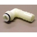 SHURflo brix pump liquid inlet 1/2" plastic barb elbow
