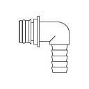 Inlet/Outlet fitting for G56 & K56, 1/2" plastic barb elbow