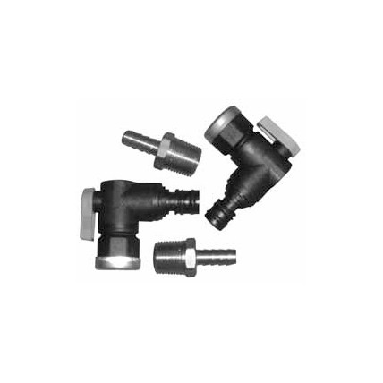 Shurlock quick-connect swivel ball valves and SS fittings kit