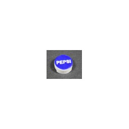 Button cap PEPSI white lettering blue cap