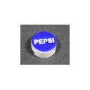 Button cap PEPSI white lettering blue cap