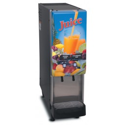 JDF2S LD, 2 valve juice dispenser, lit display