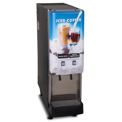 JDF2S IC PC LD, 2 valve iced coffee dispenser, portion control