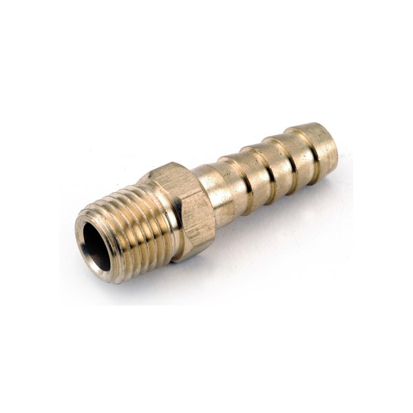 Anderson Metals Brass Push-On Hose Fitting Connector 3/4 Barb x 3/4 Female Pipe 