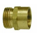 Brass adapter 3/4 MGH x 1/2 FPT