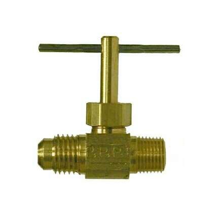 Needle valve 3/8 MFL x 1/4 MPT