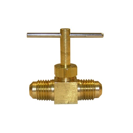 Brass needle valve 1/4 MFL