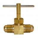 Brass needle valve 3/8 MFL