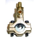 Saddle valve heavy duty 3/8 MFL outlet, 5/8-7/8 OD tubing