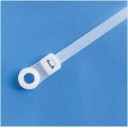 Cable ties 7.5" natural screw mount