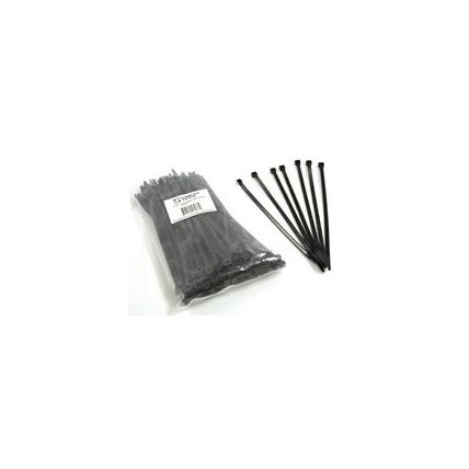 Cable ties 15" black 120 lb test