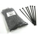 Cable ties 15" black 120 lb test