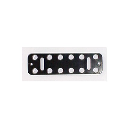 Button plate, 14, black