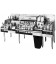 Underbar SS 66"W All-In-One Station with 10-circuit cold plate
