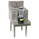 Underbar SS blender station with sink right faucet location 18"W x 24"D