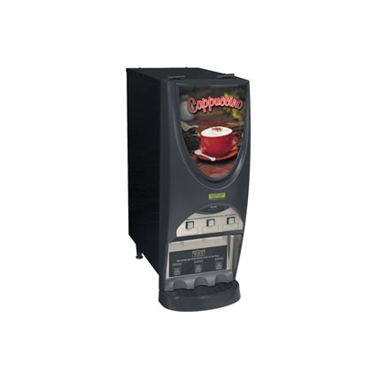 iMIX-3S+ powdered beverage dispenser, top hinge